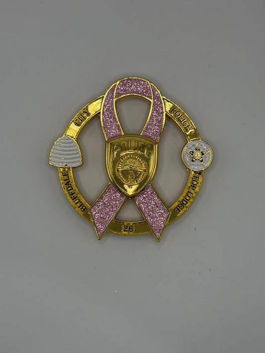 Saratoga FOP Breast Cancer Coin