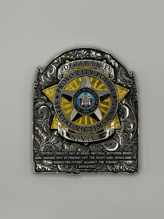 Provo SVU glow in the dark coin