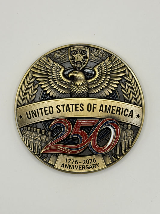 Spanish Fork 250th Coin