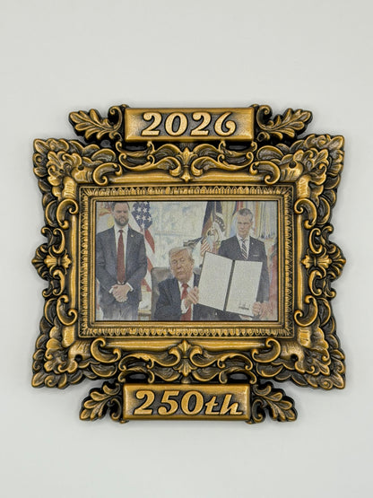 250 Framed Coin